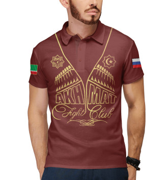 Мужское Рубашка поло Ахмат Чечня Россия