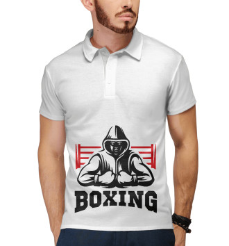 Мужское Рубашка поло Boxing