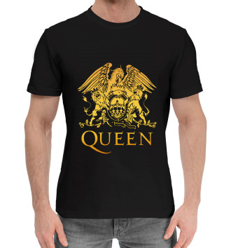 Мужская Хлопковая футболка Queen