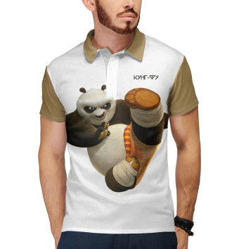 Мужское Рубашка поло Кунг-фу панда