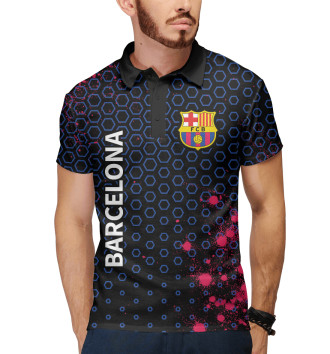 Мужское Рубашка поло Barcelona / Барселона