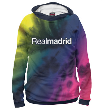 Женское Худи Реал Мадрид - Tie-Dye