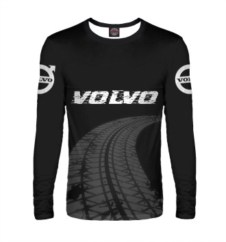 Мужской Лонгслив Volvo Speed Tires (лого на рукавах)