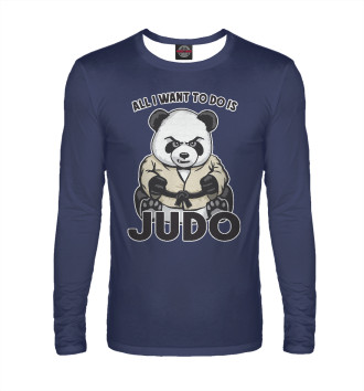 Мужской Лонгслив Judo Panda