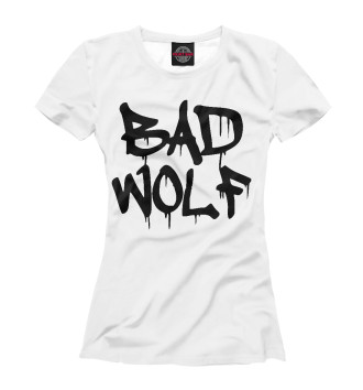 Футболка для девочек Bad Wolf