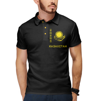 Мужское Рубашка поло Солнечный Казахстан