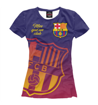 Женская Футболка Барселона