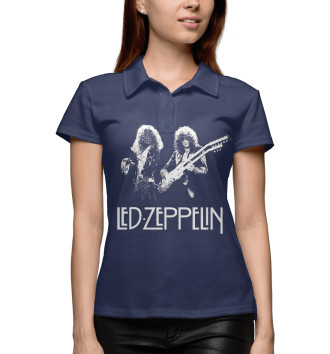 Женское Рубашка поло Led Zeppelin