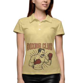 Женское Рубашка поло Boxing Ccub