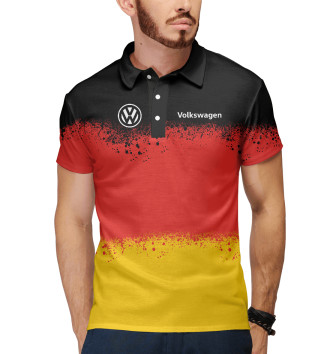 Мужское Рубашка поло Volkswagen Germany