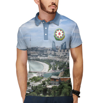 Мужское Рубашка поло Азербайджан - Баку