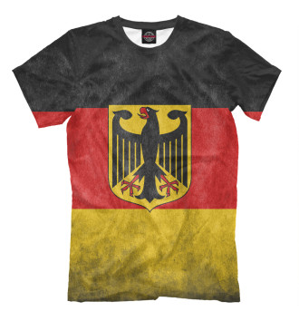 Мужская Футболка Флаг Германии