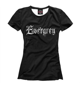 Женская Футболка Evergrey