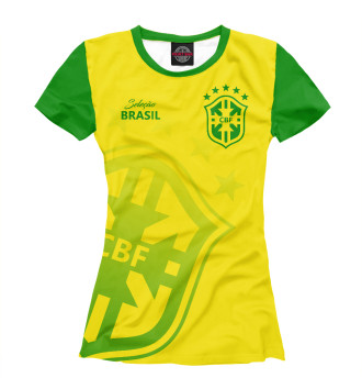 Женская Футболка Бразилия
