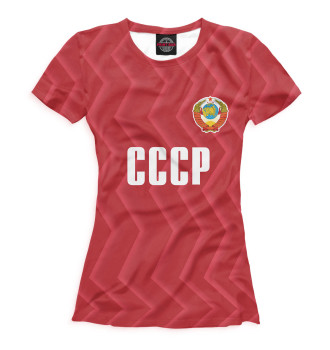 Женская Футболка Сборная СССР