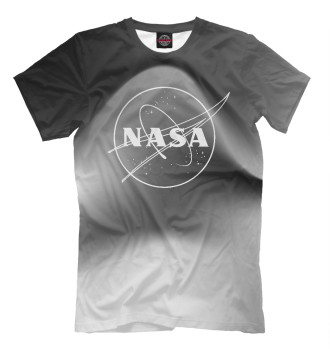 Мужская Футболка NASA grey | Colorrise