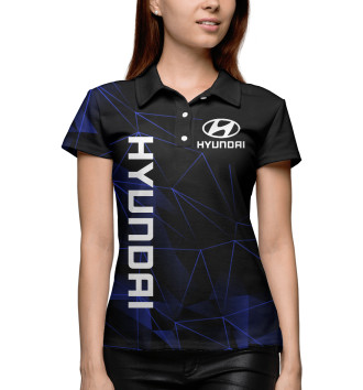 Женское Рубашка поло Хендай, Hyundai