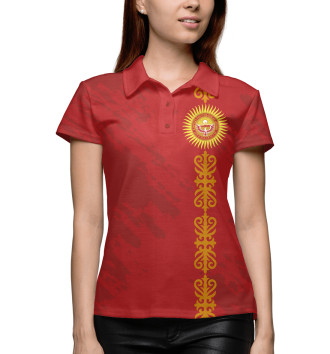 Женское Рубашка поло Киргизия