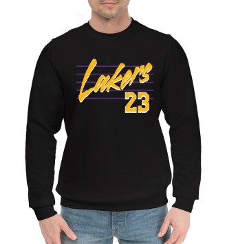 Мужской Хлопковый свитшот Lakers 23