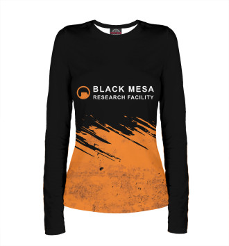 Женский Лонгслив Half-Life - Black Mesa