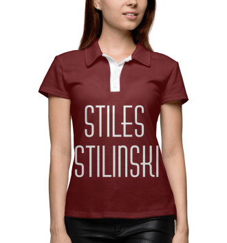 Женское Рубашка поло Stiles Stilinski