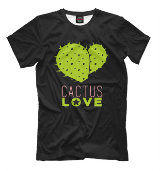 Мужская Футболка Cactus Love