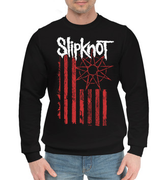 Мужской Хлопковый свитшот Slipknot