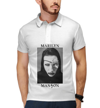 Мужское Рубашка поло Marilyn Manson Antichrist