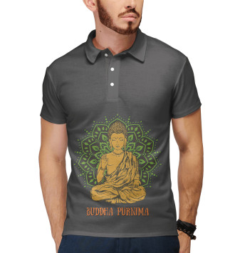 Мужское Рубашка поло Buddha Purnima