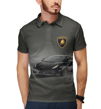Мужское Рубашка поло Lamborghini