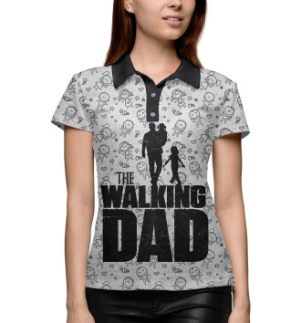 Женское Поло Walking Dad