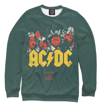 Мужской Толстовка AC/DC Highway to Hell