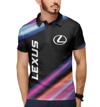 Мужское Рубашка поло Lexus Speed Lights