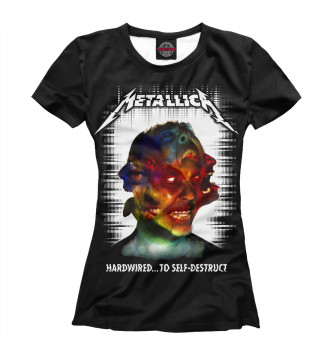 Футболка для девочек Metallica Hardwired...To Self-Destruct