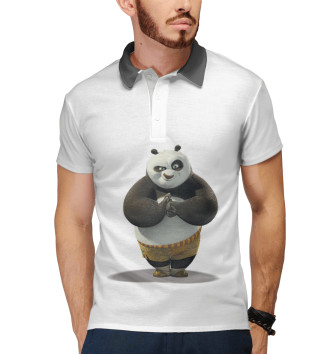Мужское Рубашка поло Панда
