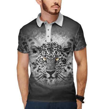 Мужское Рубашка поло Тигр