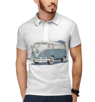 Мужское Рубашка поло VW T1