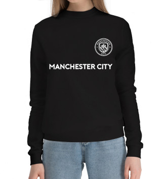 Женский Хлопковый свитшот Manchester City