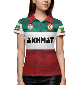 Женское Рубашка поло Ахмат Чечня