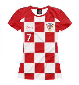 Футболка для девочек Иван Ракитич - Сборная Хорватии
