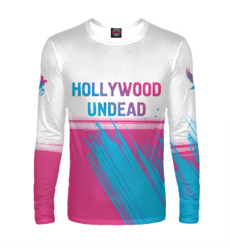 Мужской Лонгслив Hollywood Undead Neon Gradient