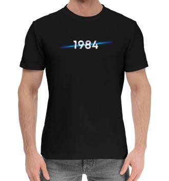 Мужская Хлопковая футболка Год рождения 1984