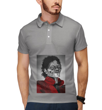 Мужское Рубашка поло Zombie Майкл