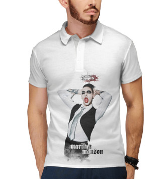 Мужское Рубашка поло Marilyn Manson