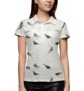 Женское Рубашка поло Birdy