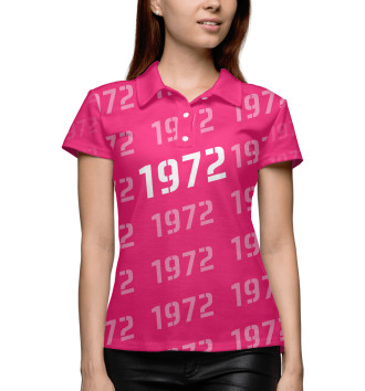Женское Рубашка поло 1972