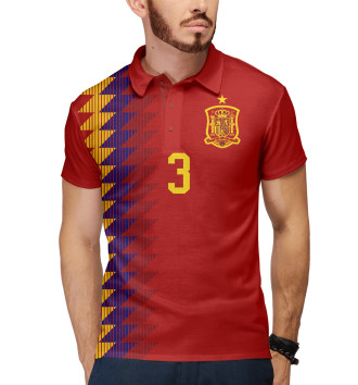 Мужское Рубашка поло Жерар Пике - Сборная Испании