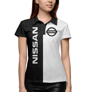 Женское Рубашка поло NISSAN