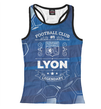 Женская Майка борцовка Lyon FC #1