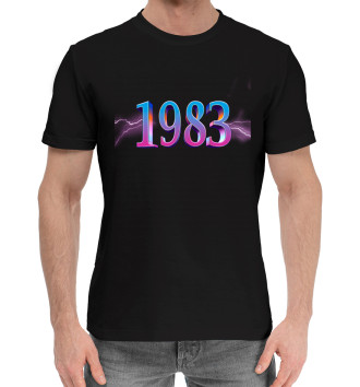 Мужская Хлопковая футболка 1983